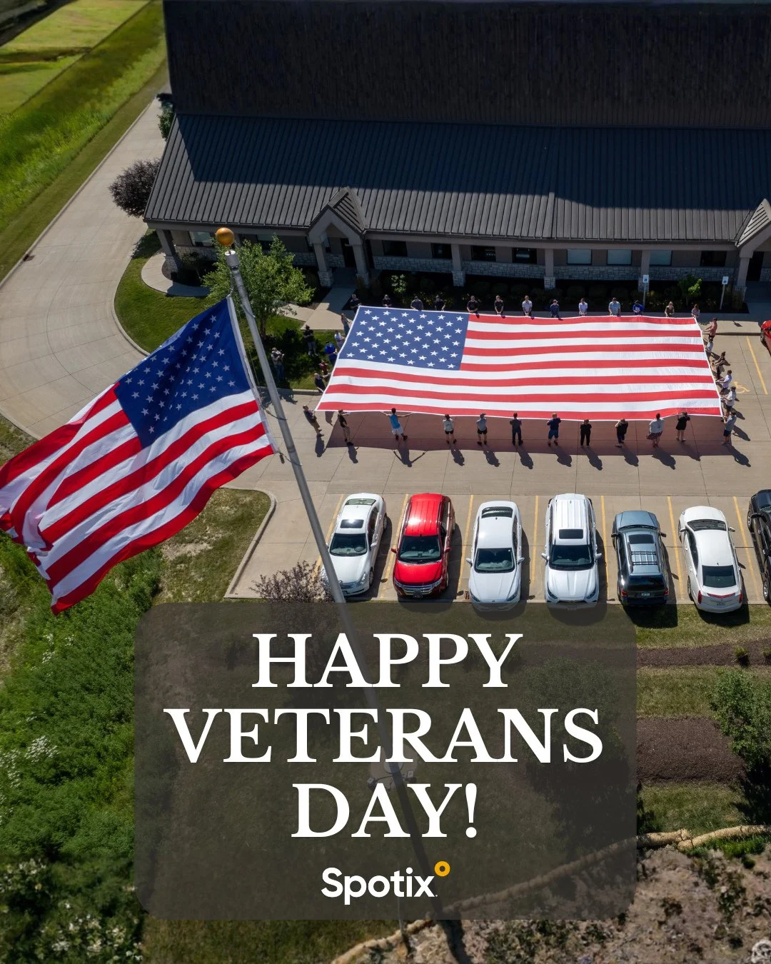 Today and every day, we&rsquo;re grateful for the veterans who&rsquo;ve served and sacrificed for our freedom. 🇺🇸 Thank you from all of us at Spotix.⁠
-⁠
#veteransday