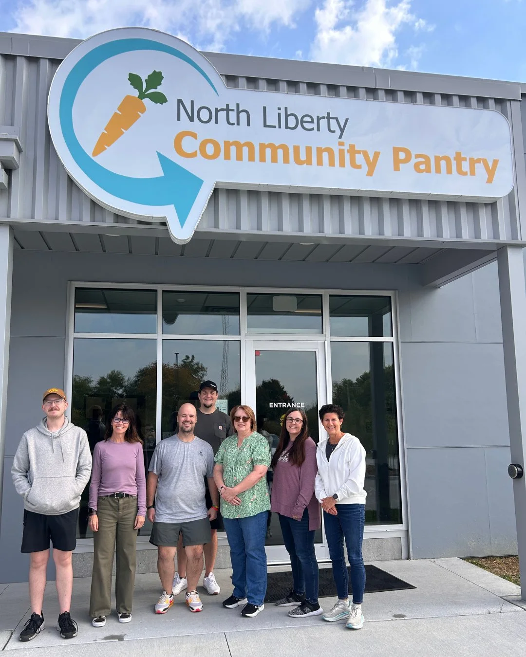 Proud to support our North Liberty community! 💙 Our team gathered donations for the local food pantry to help ensure every table has something to share this season. ⁠
-⁠
#SpotixCares #CommunityFirst
