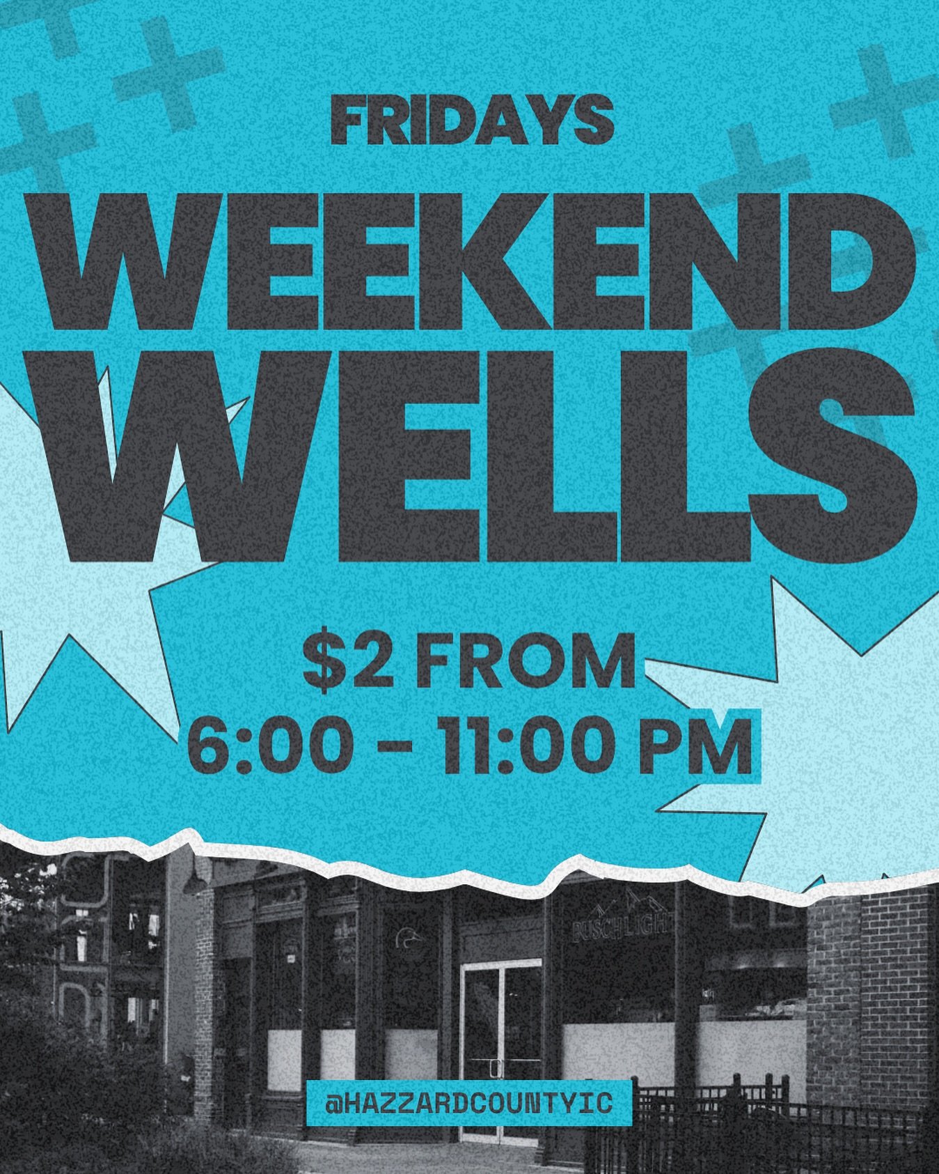 weekend mode activated. $2 wells from 6&ndash;11 pm every friday.

#drinkdeals #weekend #goingout #hazzardcounty #americansaloon #hazzardcountyiowacity #downtowniowacity #uiowabars #iowacitybars