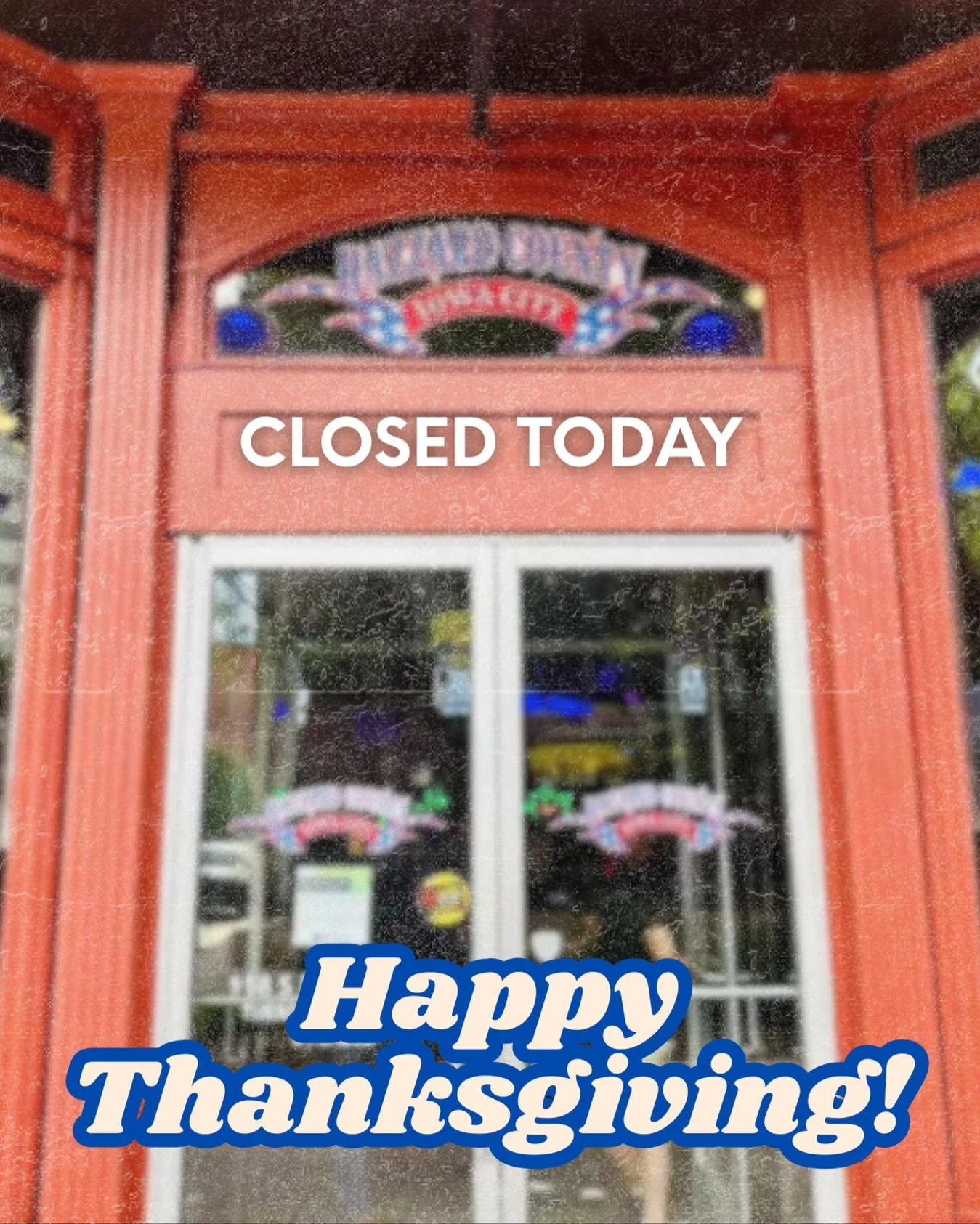 Wishing everyone a happy Thanksgiving! We&rsquo;re closed today but can&rsquo;t wait to be back pouring drinks tomorrow. 😎

#hazzardcountyiowacity #downtowniowacity #uiowabars #iowacitybars #americansaloon #thanksgiving #weekend #goingout