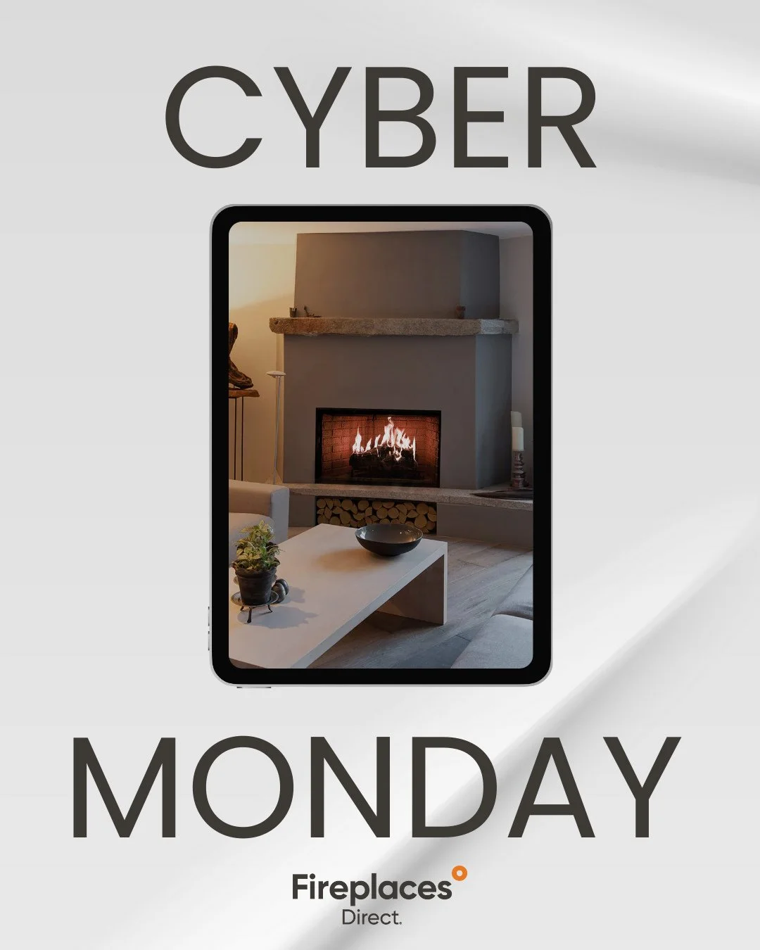 Cyber Monday warmth starts now. 🕯️✨ Make holiday gifting easy with deals that heat up any home.⁠
-⁠
#CyberMonday #FireplaceSeason #HolidayGifts #HomeComfort #FireplacesDirect