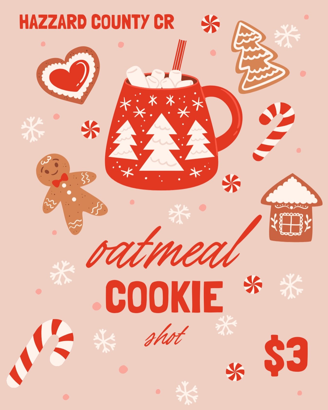 Got a sweet treat for our shot of the week! 🍪
-
#hazzardcountycr #hazzardcountycedarrapids #downtowncedarrapids #downtowncr #goingout #shotoftheweek #oatmealcookieshot