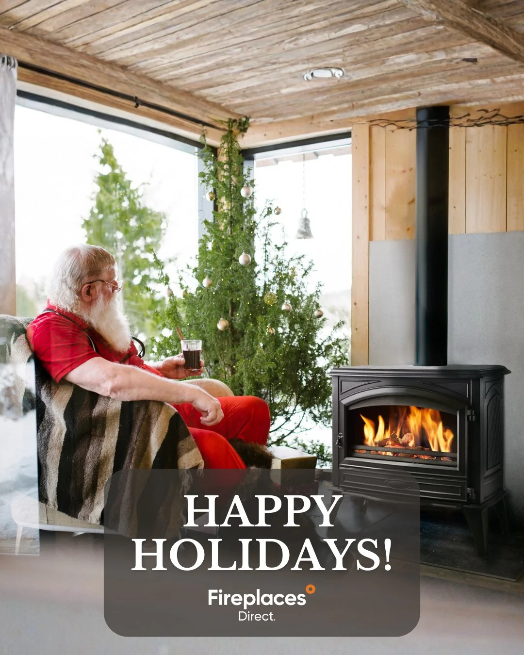 May your season be filled with comfort, connection, and a beautifully warm fire. ✨🔥⁠
Happy holidays from Fireplaces Direct &mdash; here&rsquo;s to a cozy and joyful winter ahead. ❄️