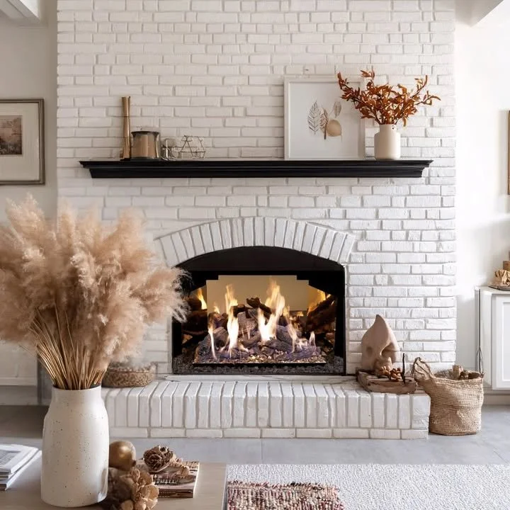 When the fire looks this good, the whole room levels up.

The Real Fyre's Reflective Fyreback doesn&rsquo;t just sit behind the logs; it amplifies the glow, deepens the ambiance, and adds that subtle touch of luxury that makes a fireplace feel design