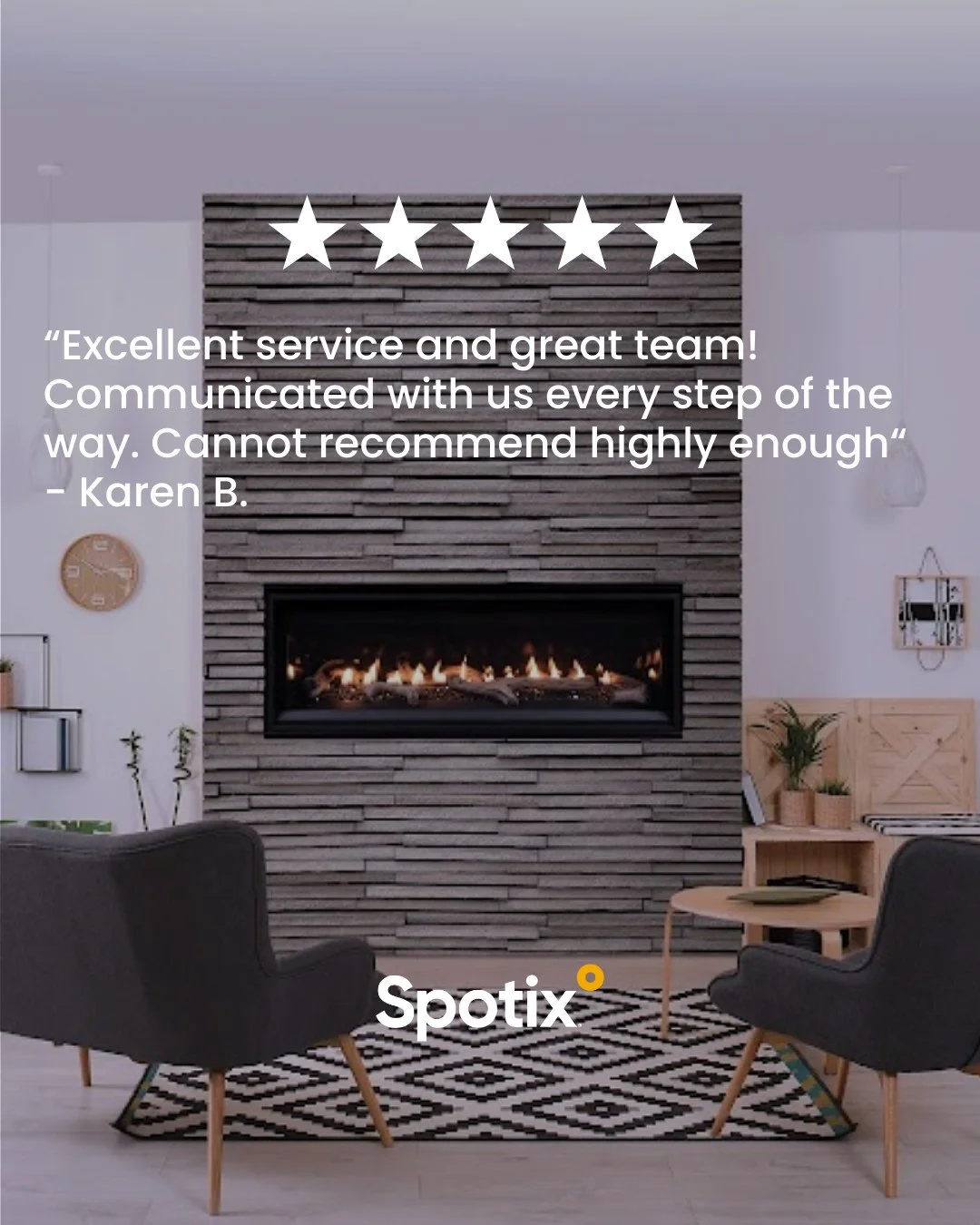 Real customers. Real upgrades. Real comfort.⁠
From fireplaces to fire pits to grills, we love seeing how you bring warmth home. 🤍🔥⁠
-⁠
#Spotix #HomeComfort #OutdoorLiving #CozySpaces #FireplaceSeason #PatioUpgrade #BackyardInspo #HomeDesign #Outdoo