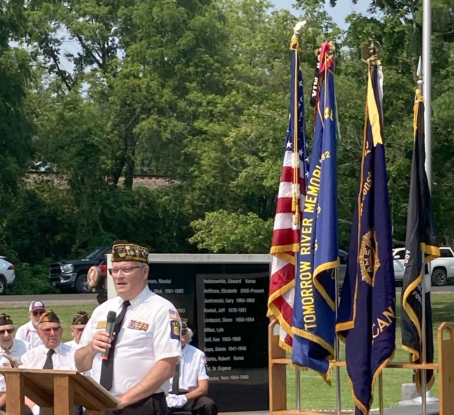 Tomorrow River Veterans Memorial dedicated