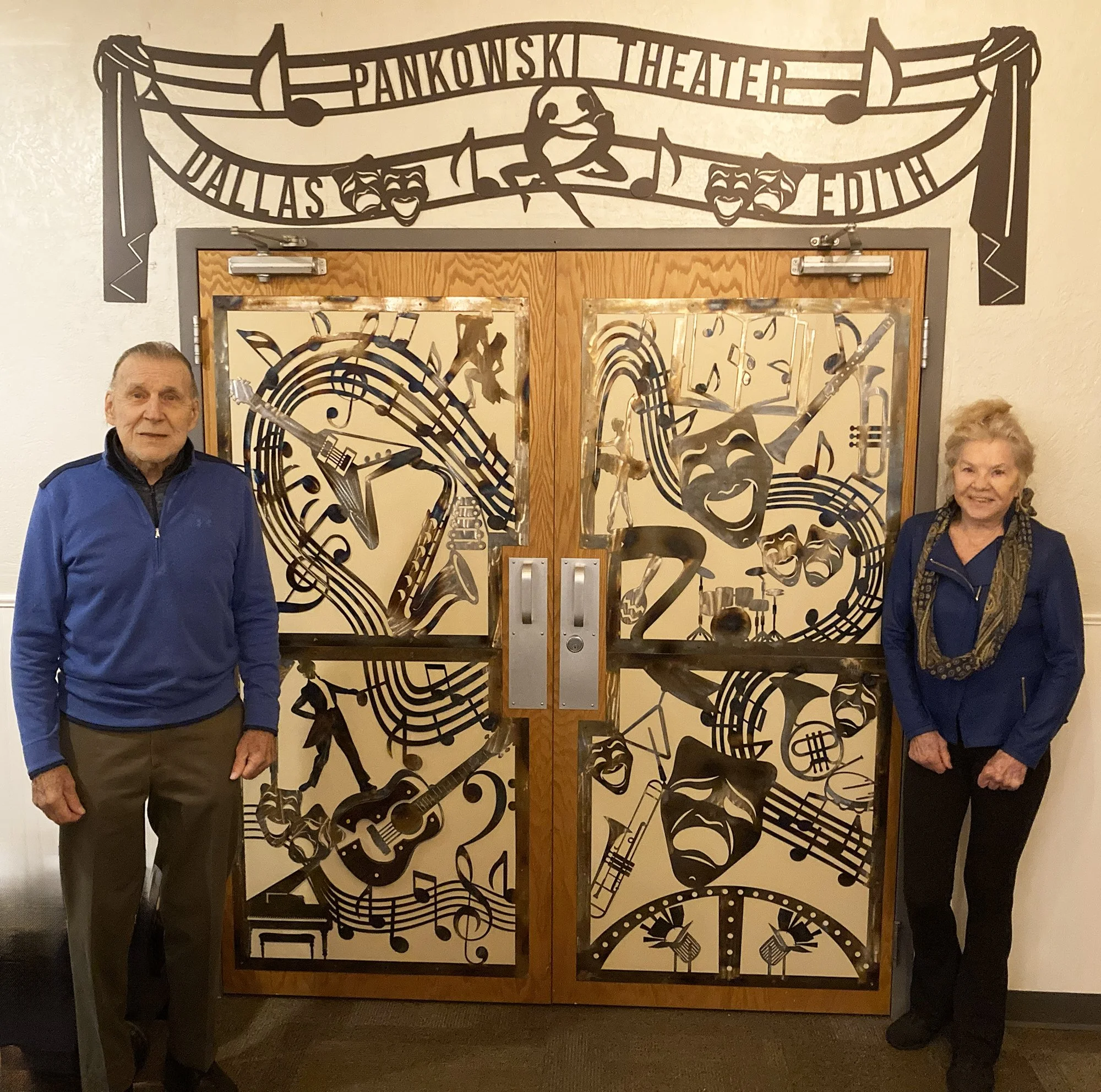 Jensen Center theater receives an artistic upgrade