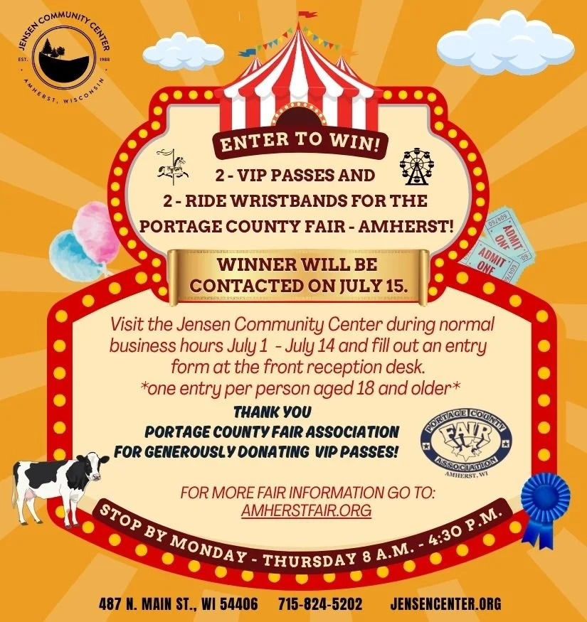 Amherst Fair Giveaway
