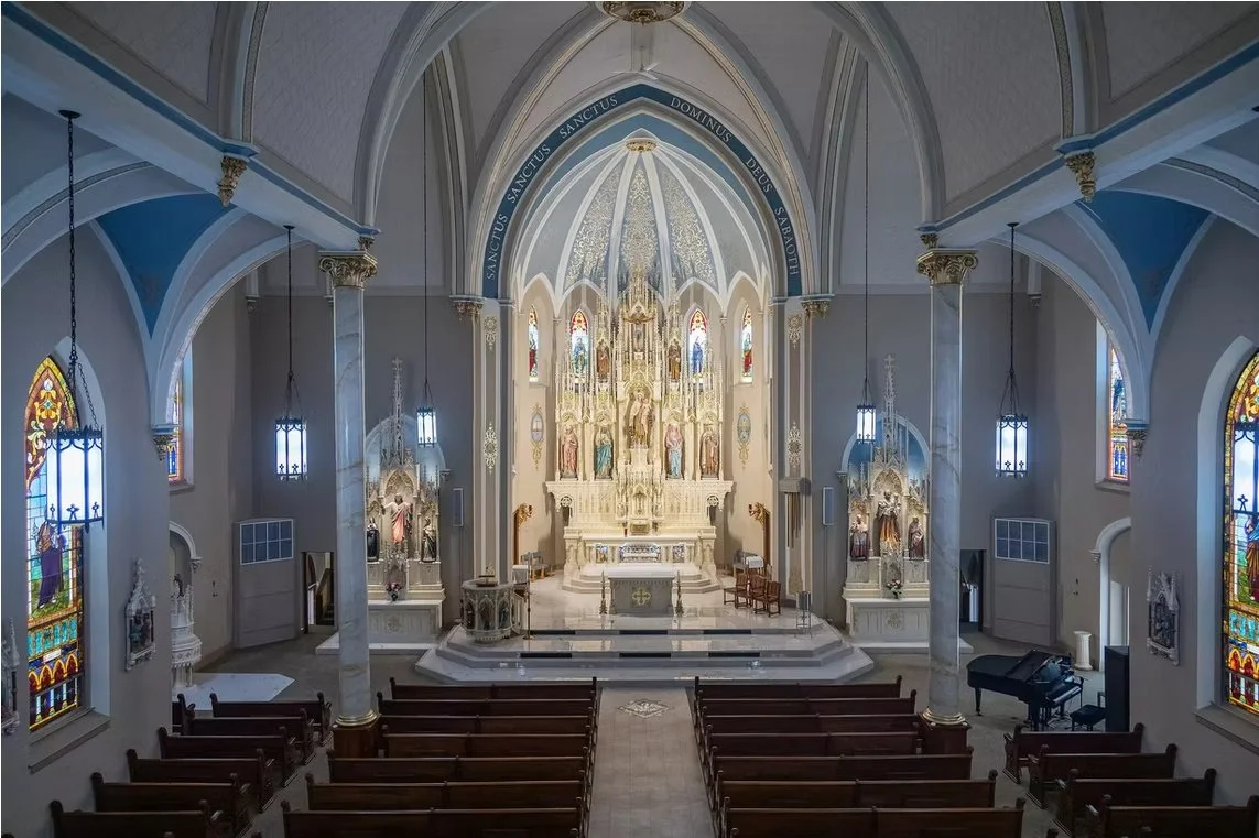 Local Catholic church celebrates restoration