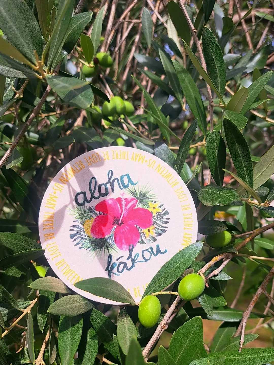 Aloha Kakou - May there be love between us 🌸 🍍
Coasters for a Hawaiian wedding
For Fiona & Dennis wedding in Croatia I  developed some coasters with the elements I already used for the bar menu and welcome sign such as the Hibiscus flower and