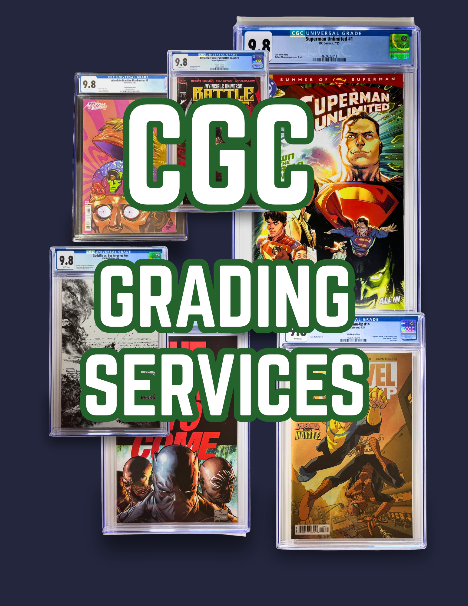 CGC GRADING SERVICE + EXPEDITED