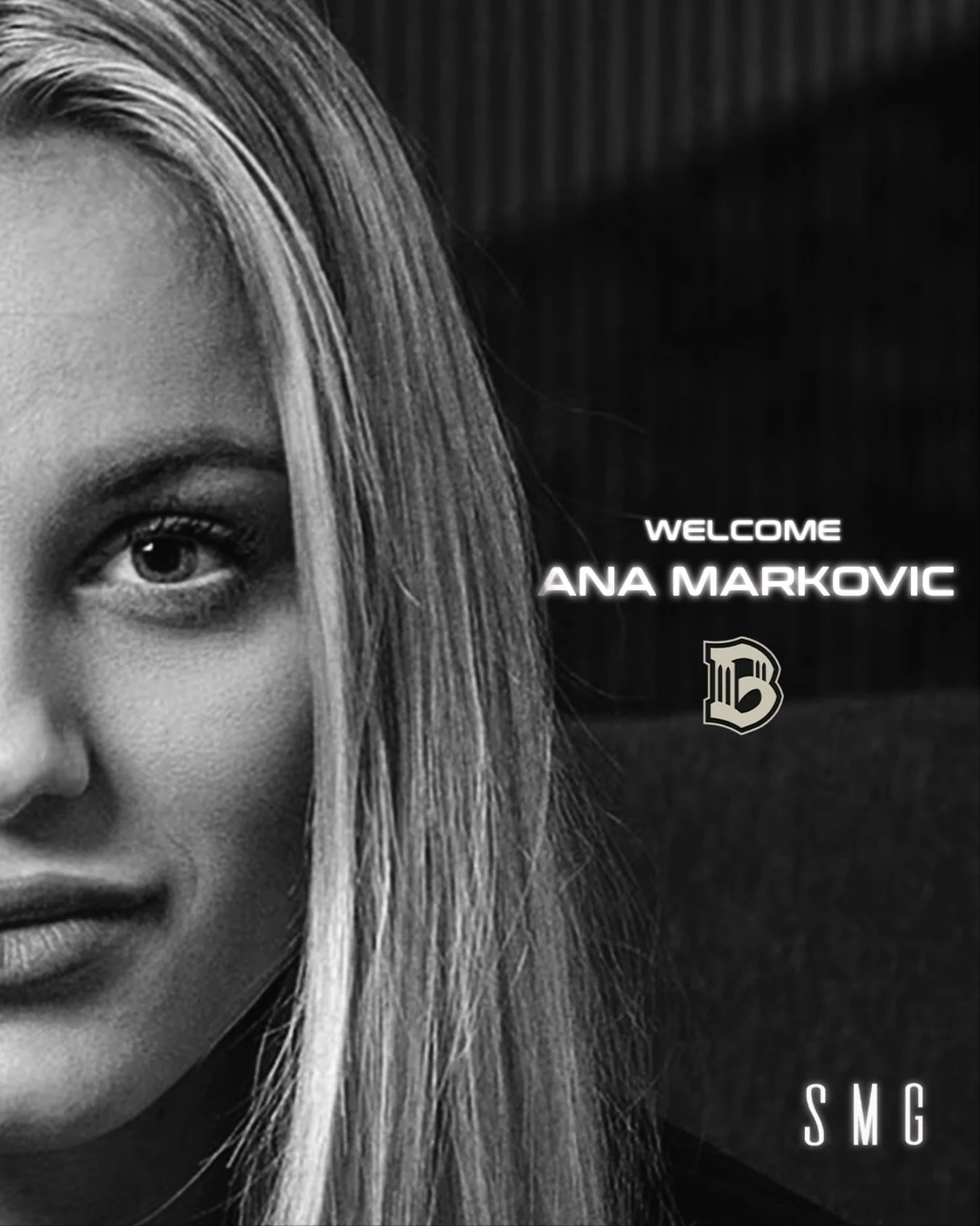 Welcome to the SMG family! @anamxrkovic 🤝