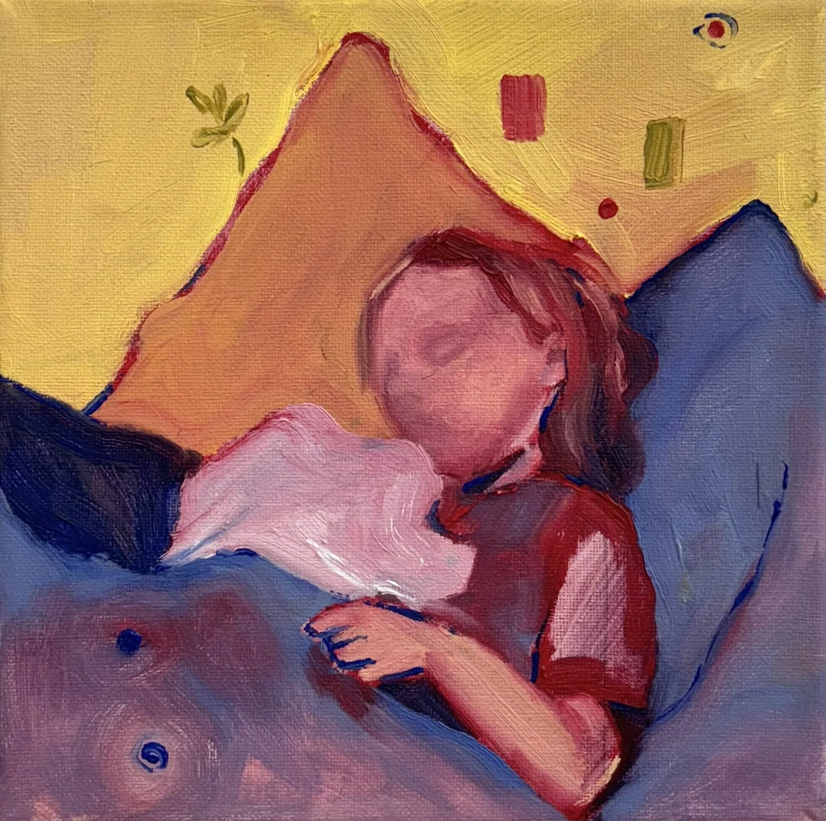 Sketch III, 2025, oil on canvas, 20 x 20cm