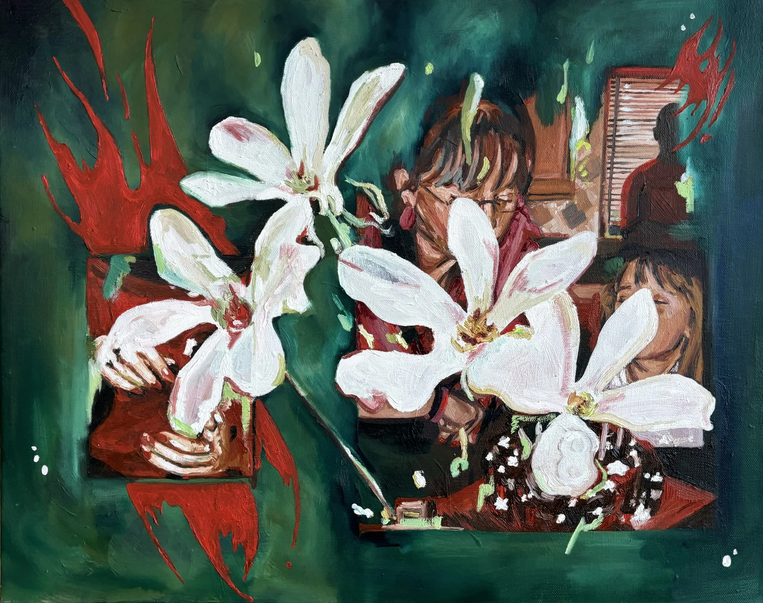 8, 2023, oil on canvas, 40 x 60cm