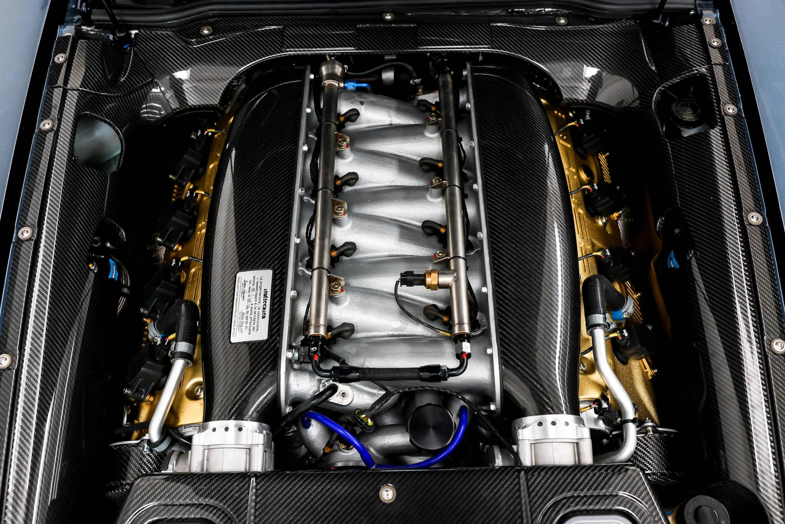 A view of the Italtecnica engine of the Nardone 928