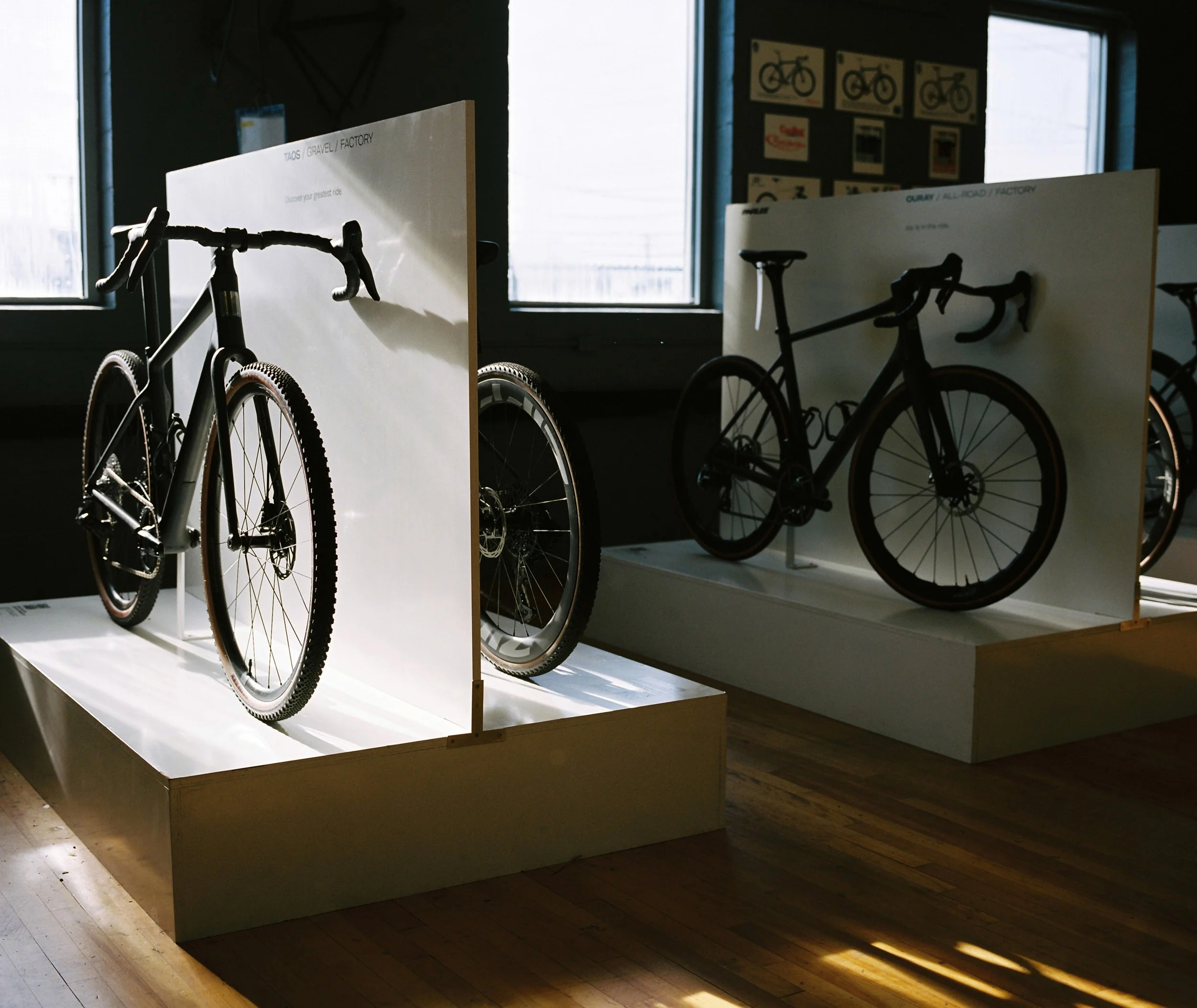 Parlee bikes on display at Parlee Headquarters