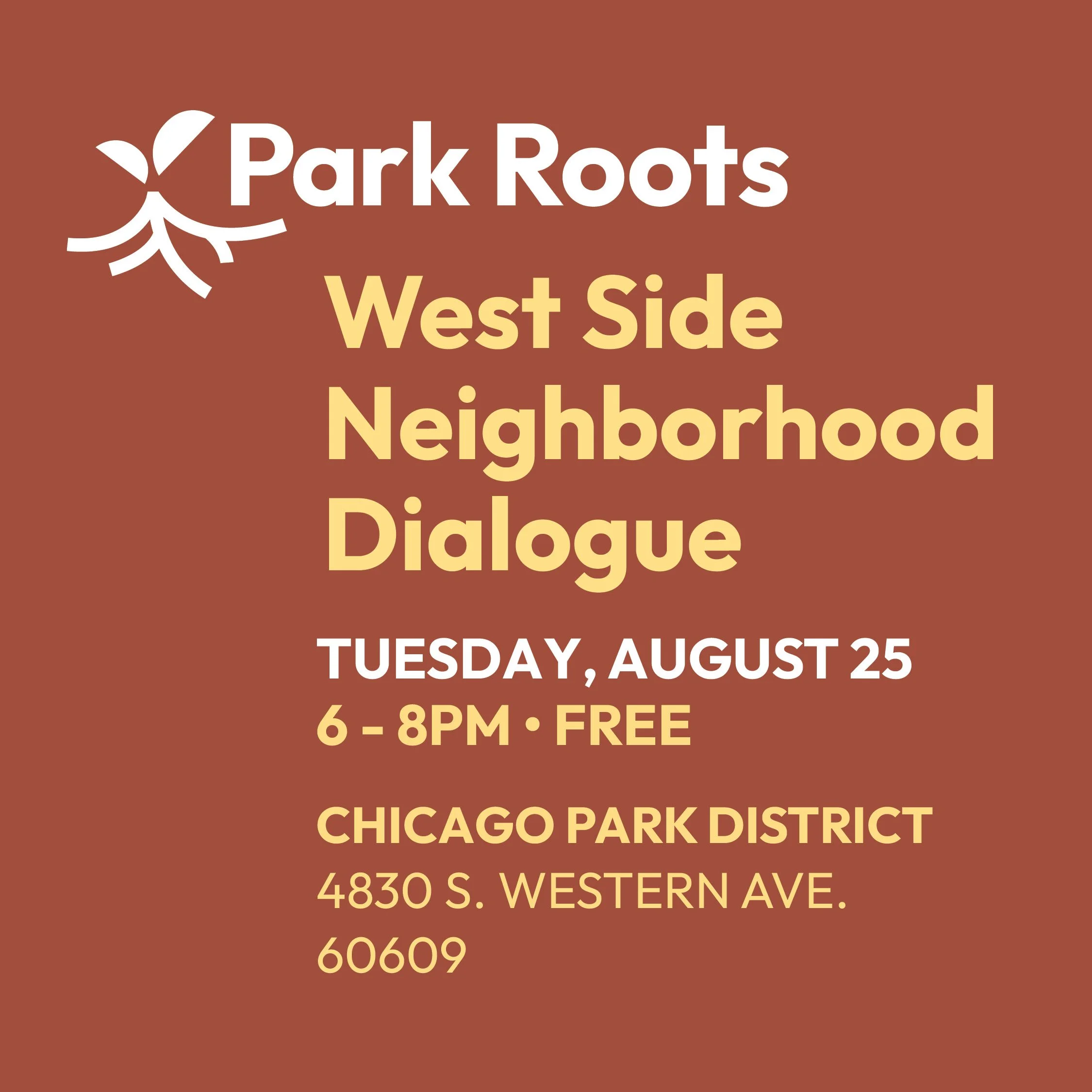 West Side Park Roots Neighborhood Dialogue
