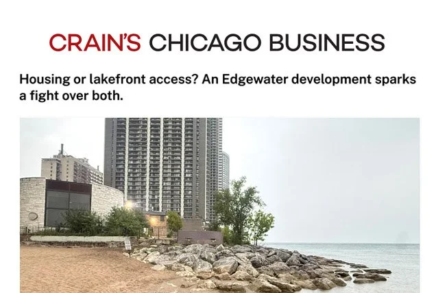 Housing or lakefront access? An Edgewater development sparks a fight over both.