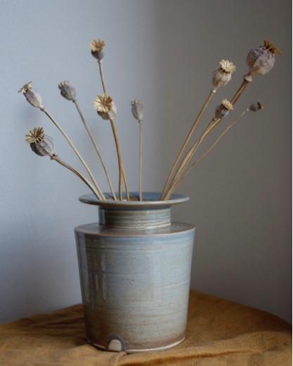 handmade ceramic flower vase