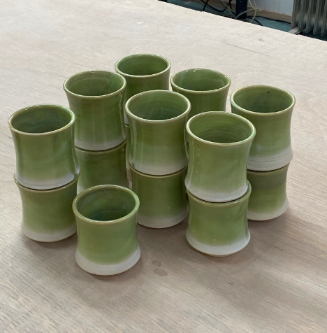 pottery cups 
