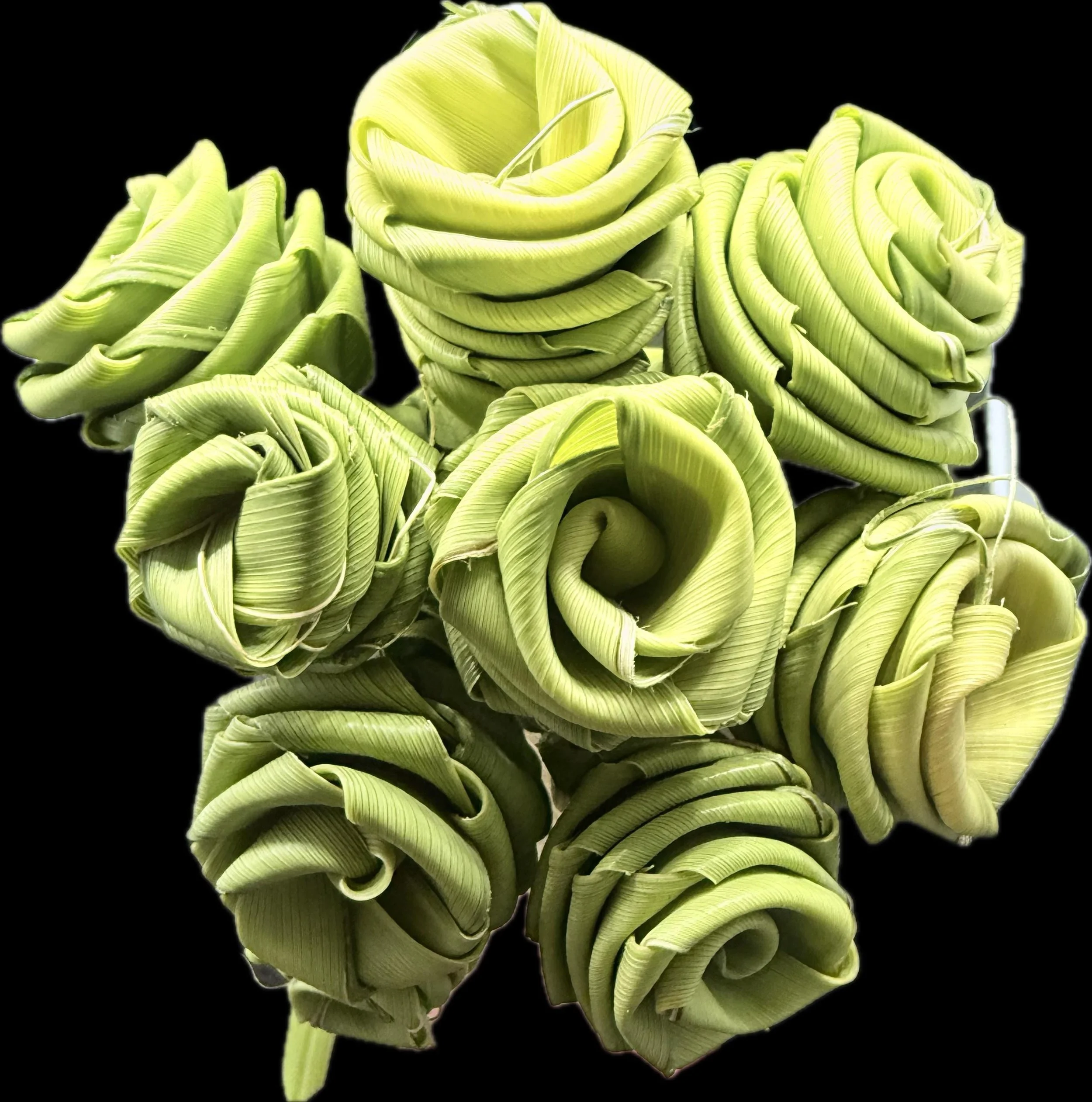 Individual palm rose Lowcountry-inspired handmade flower gift