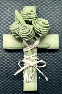 Mini cross with roses handmade gift box cheap amazing present