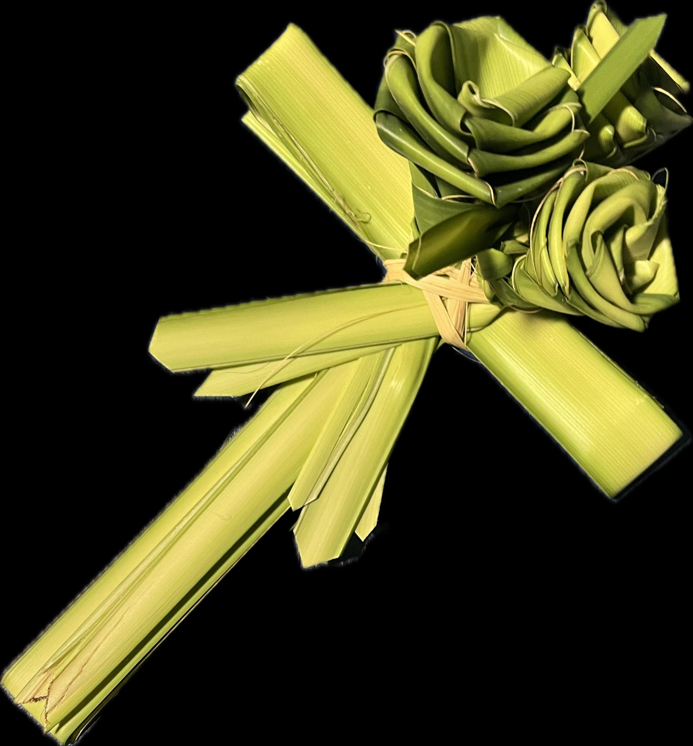 Handmade palm cross Southern Lowcountry heritage sympathy gift