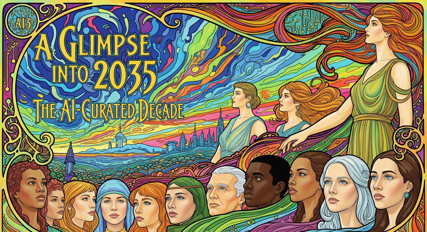 A Glimpse Into 2035: The AI-Curated Decade