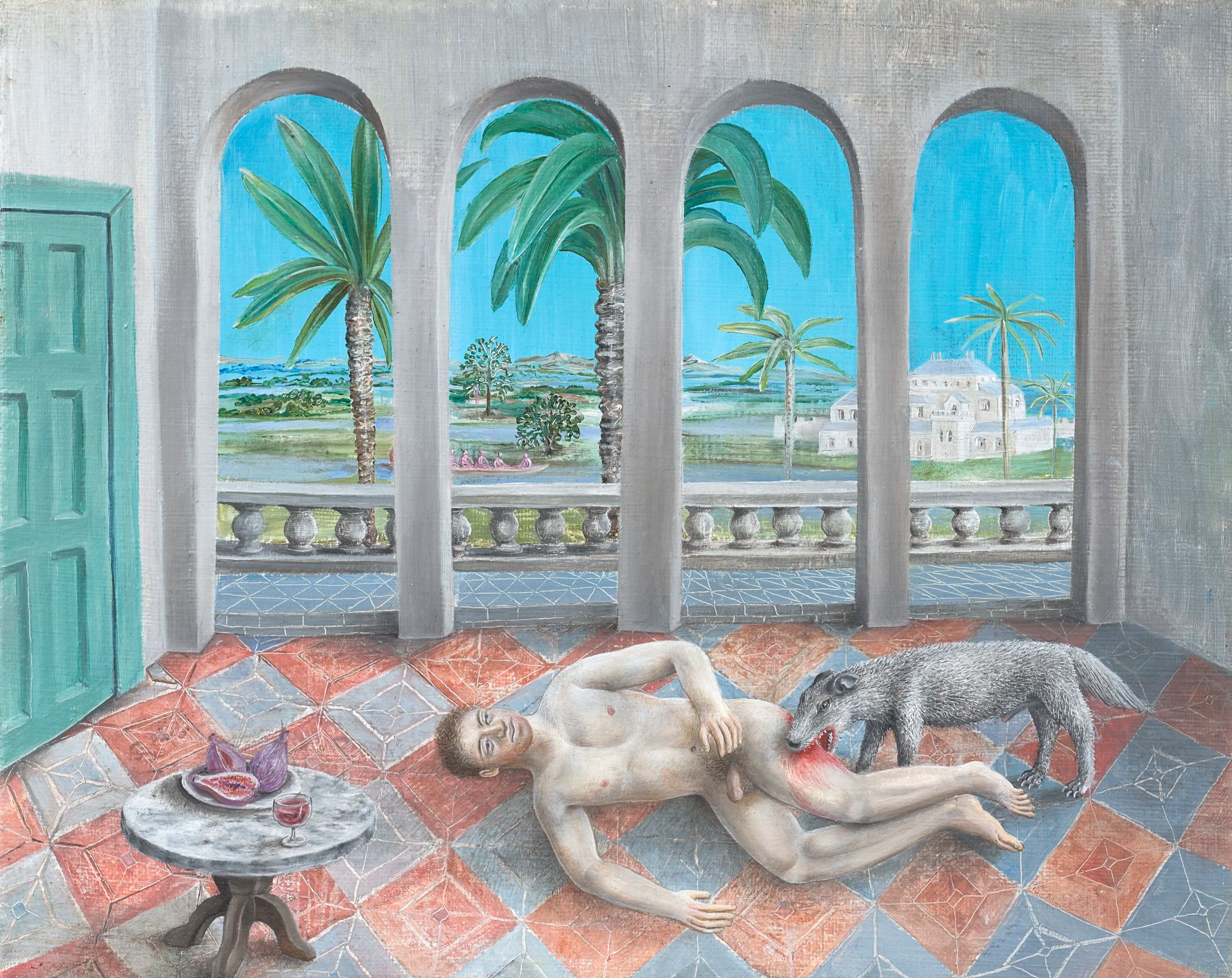 James Mortimer
-
Tropical Interior, 2026,
oil on canvas, 9.5x 12in.