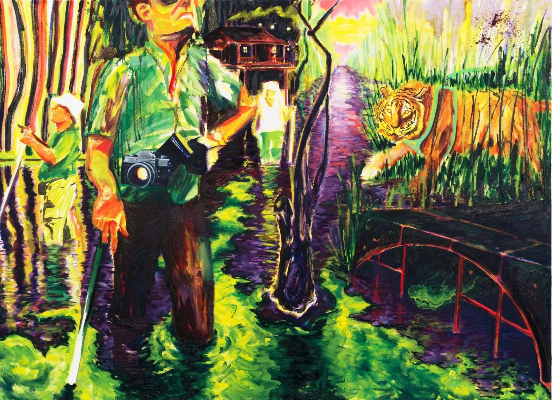 Julia Pomeroy
-
Walking Pumpkin, 2025, oil on canvas, 130x100cm