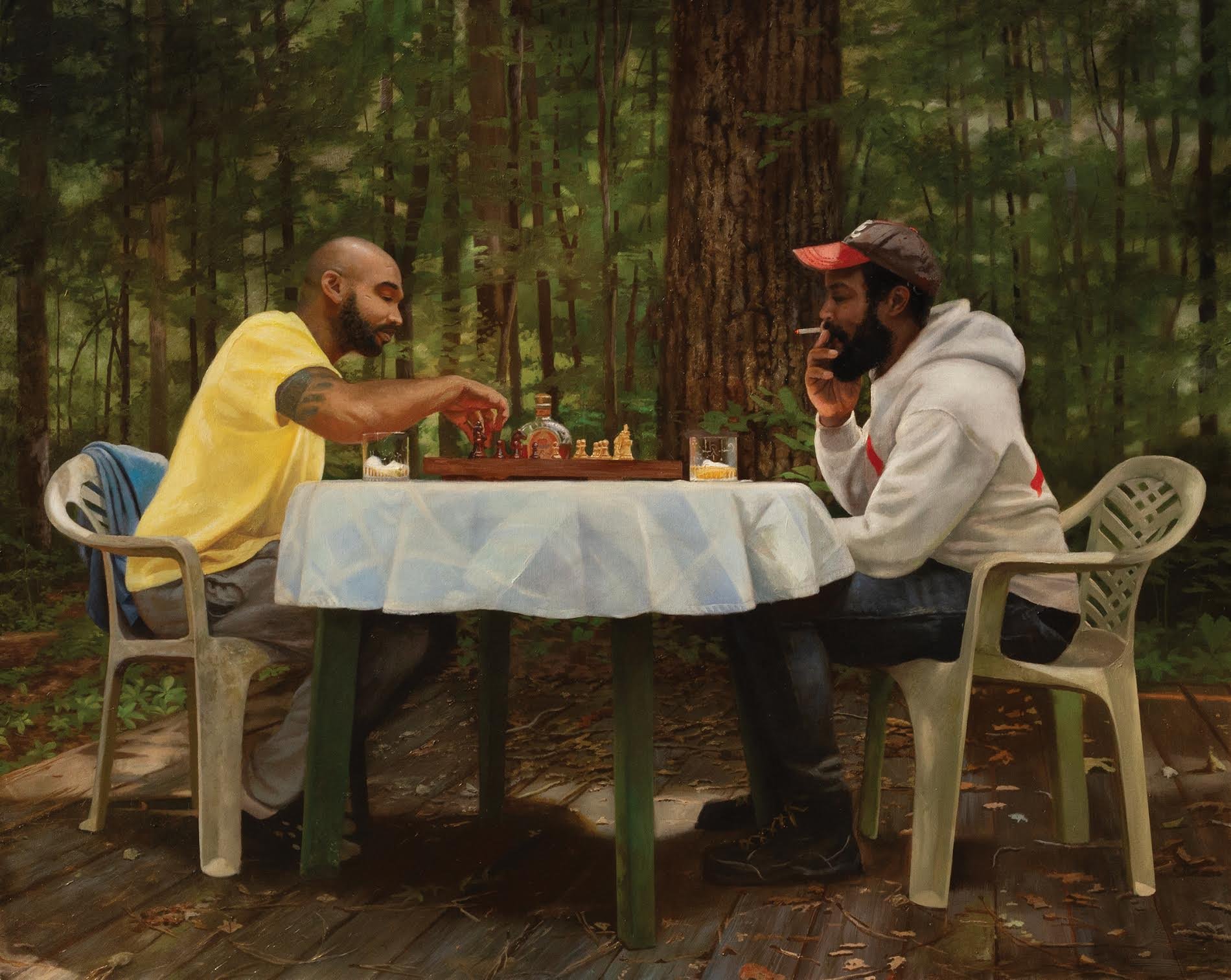 "5th and Brotherton"
oil on canvas, 48x60in, 2024