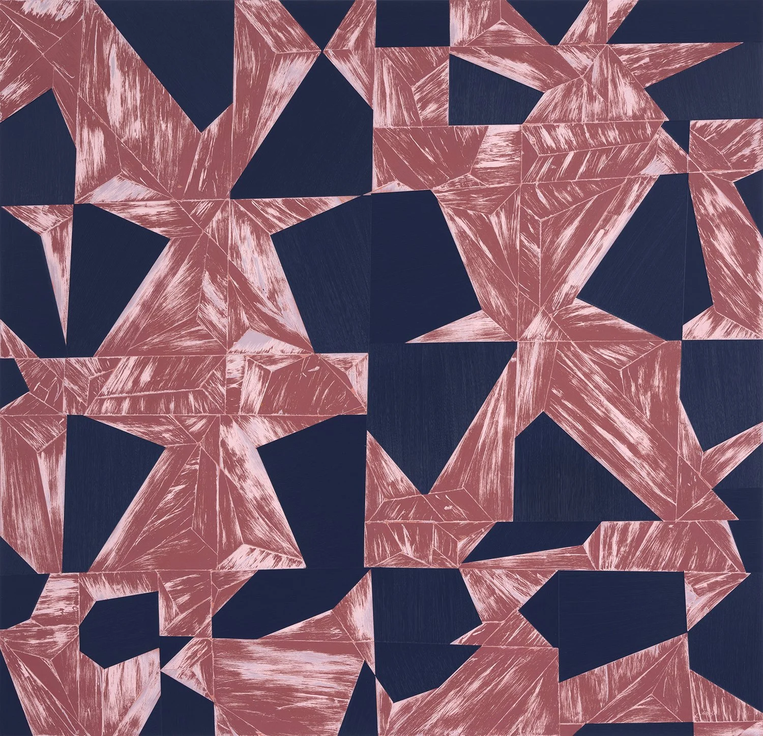 "North Star"
acrylic on panel, 25x26in, 2025