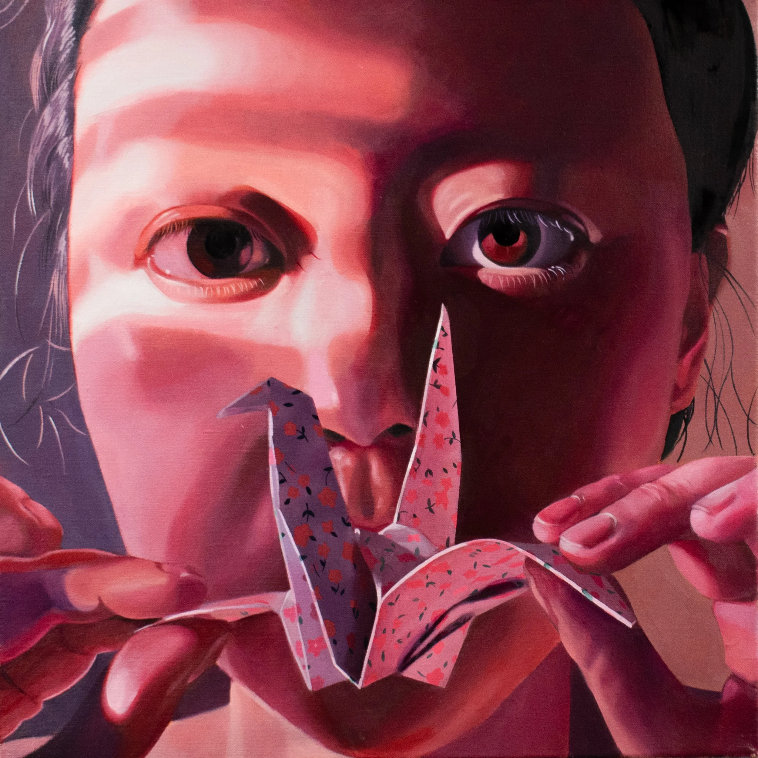 "Folklore"
oil on linen, 16x16in, 2024