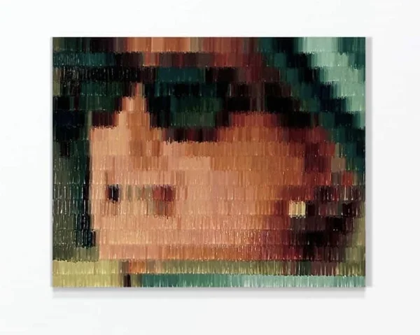Caroline Zurmley
Yikes, 2026
Nail polish on panel
8 x 10 in
