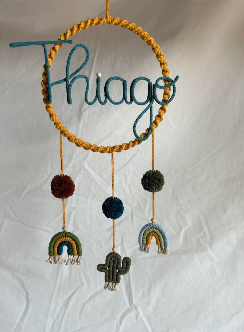 Fiocco Cerchio 25 cm - Stelle cadenti