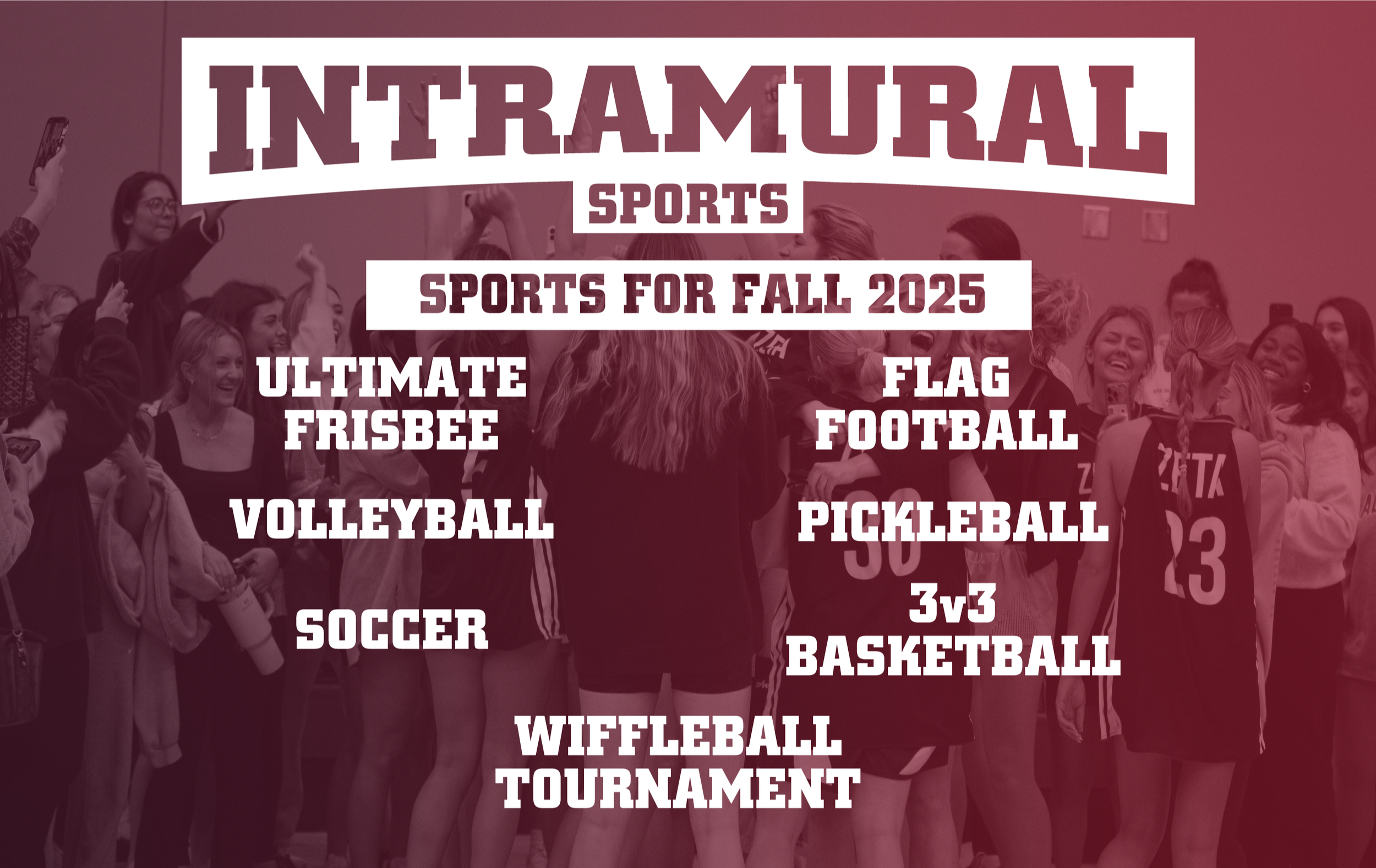 Intramural Sports Graphic