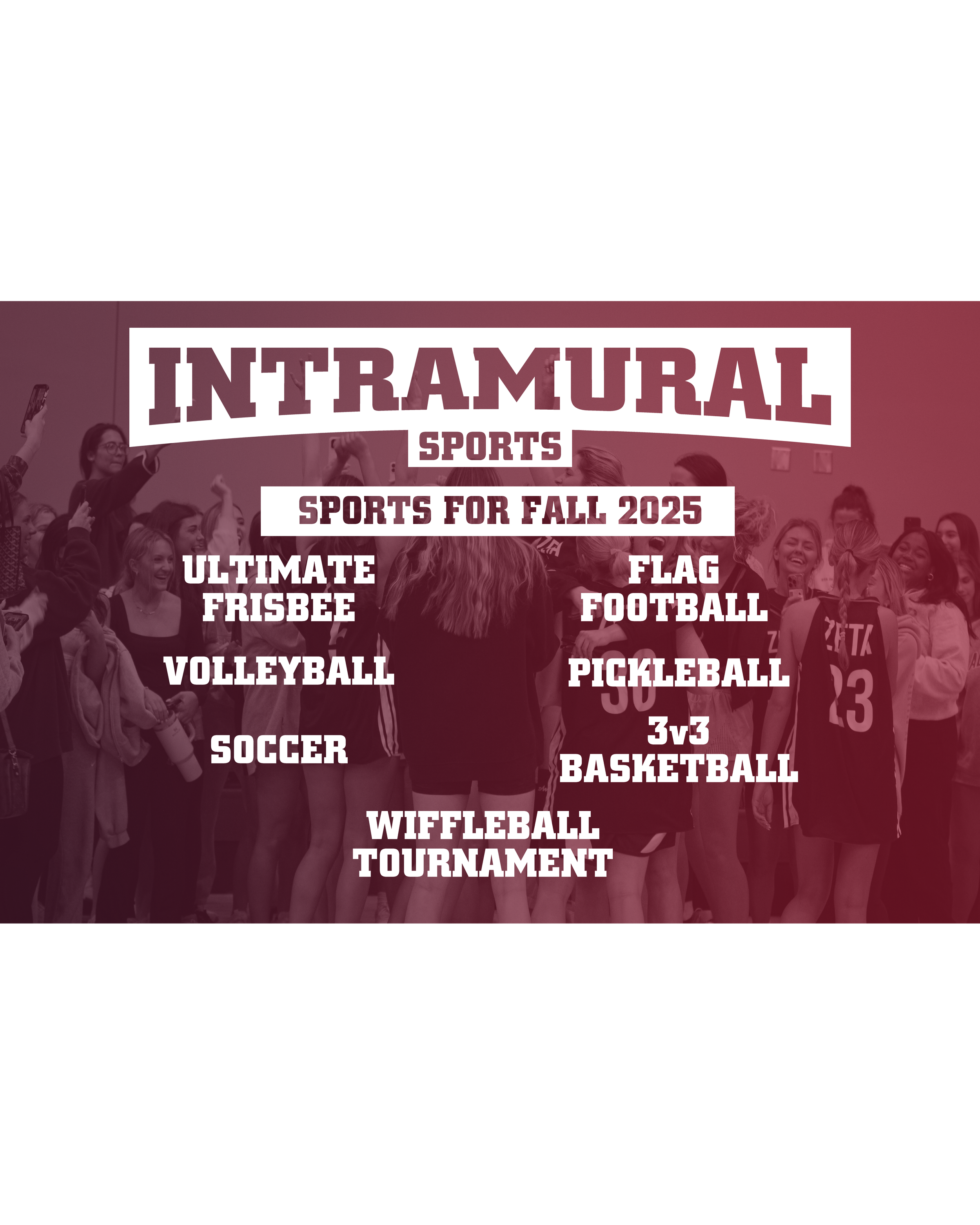 Intramural Sports Graphic