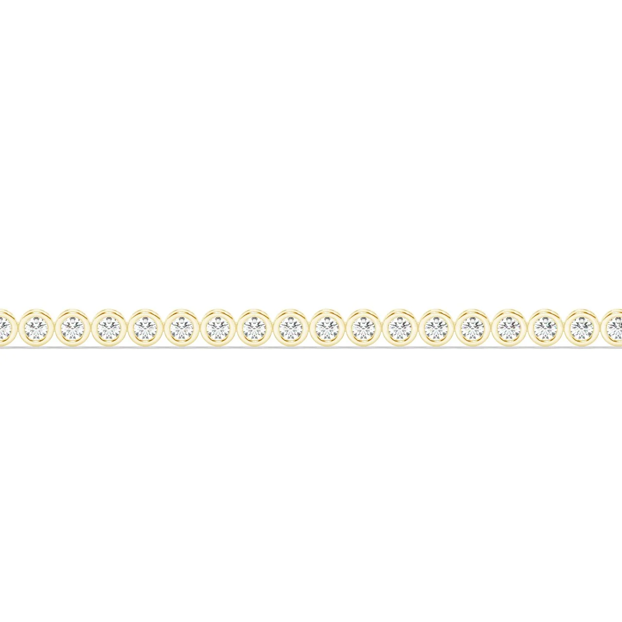 Melee Bezel Set Round Tennis Lab Diamond Bracelet - Fine Diamond Jewellery by Sapphiro