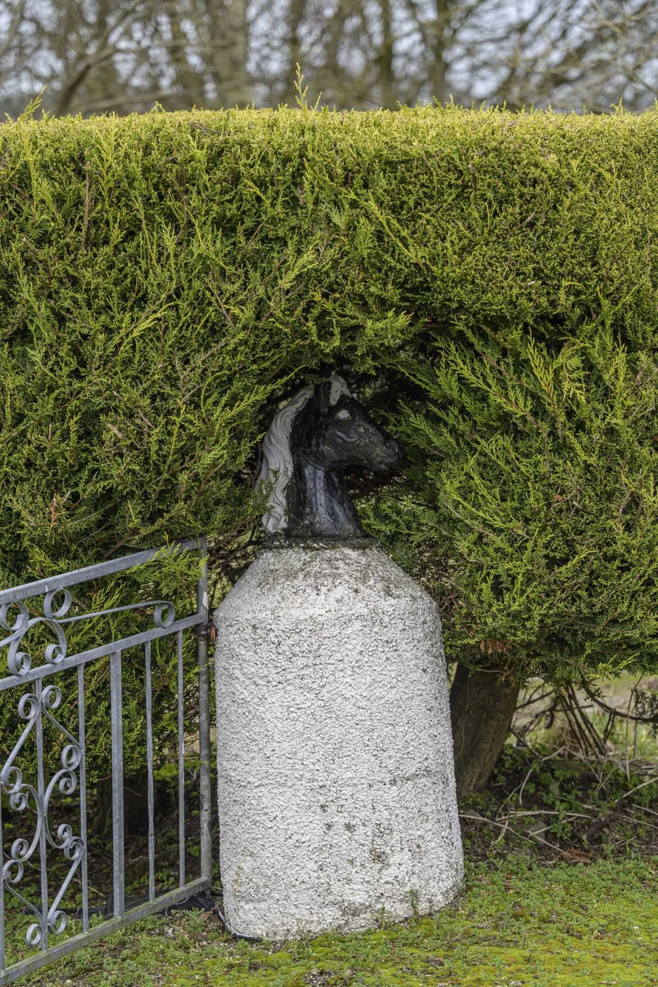 Dividing Lines 4 ornamental gate post