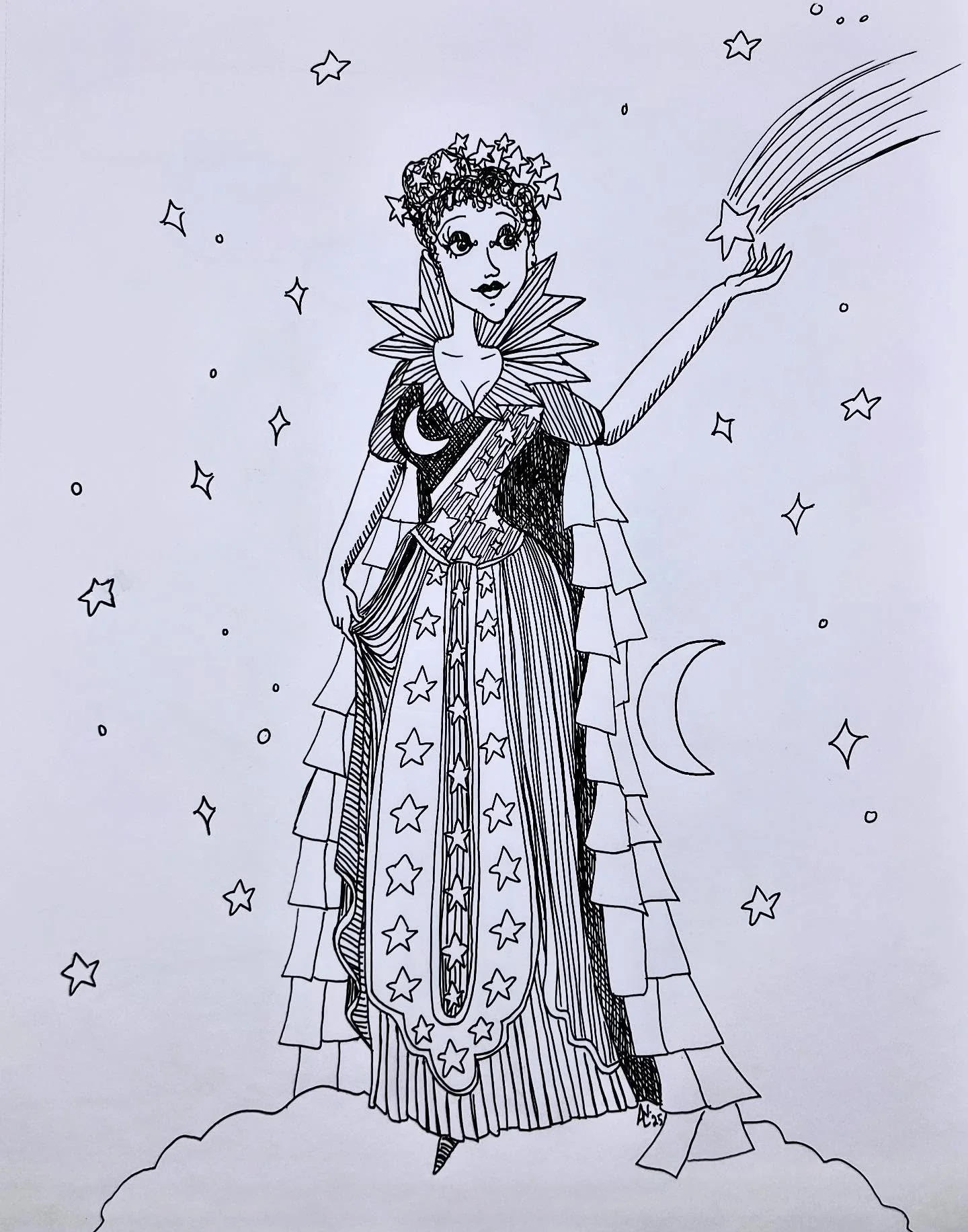 INKTOBER 2025 DAY 3: CROWN ⭐️👑

@inktober #inktober #inktober2025 #inktober2025crown #art #artist #illustrator