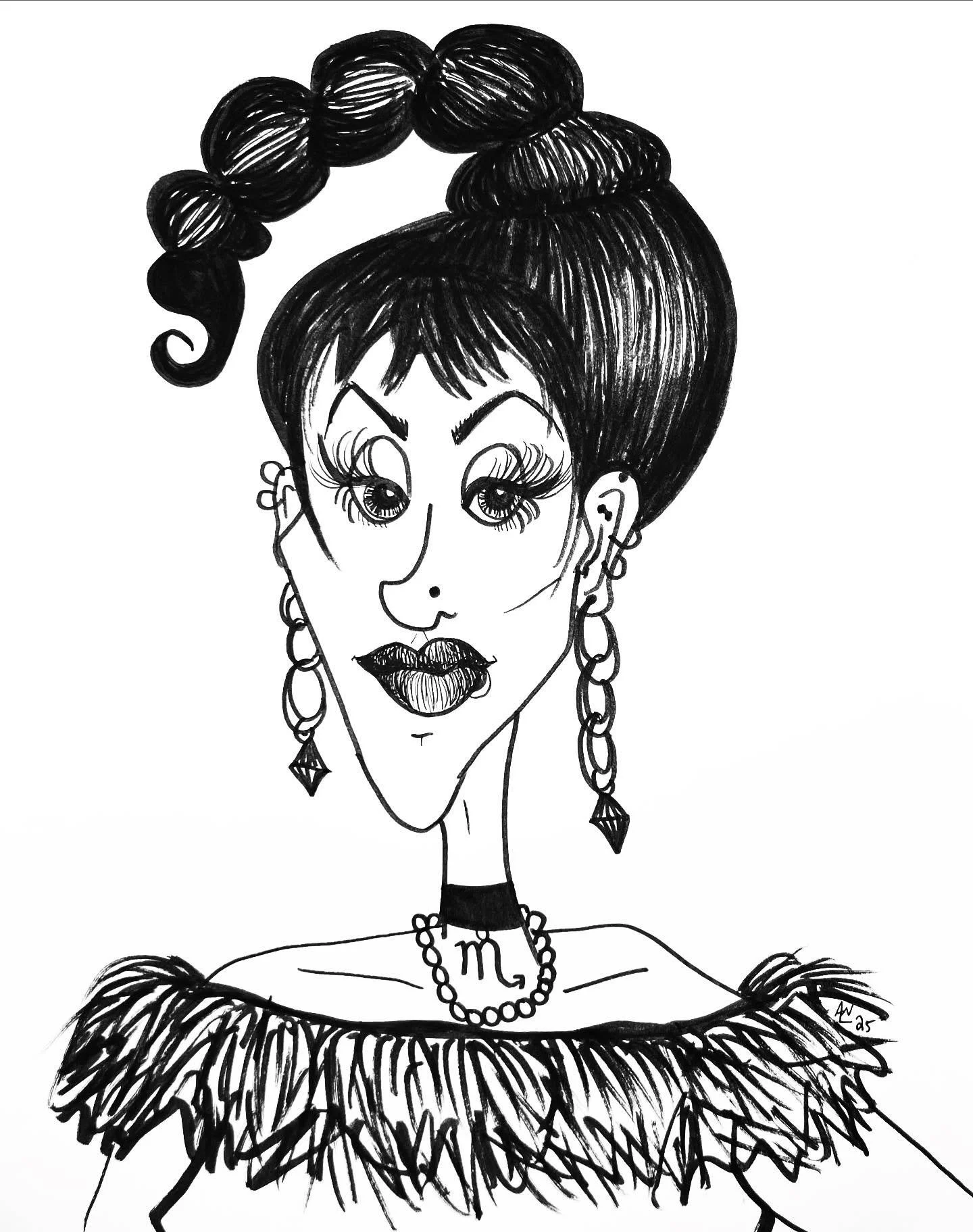 @inktober DAY 11: STING 🦂

#inktober #inktober2025 #inktober2025sting #art #artist #portrait #illustrator