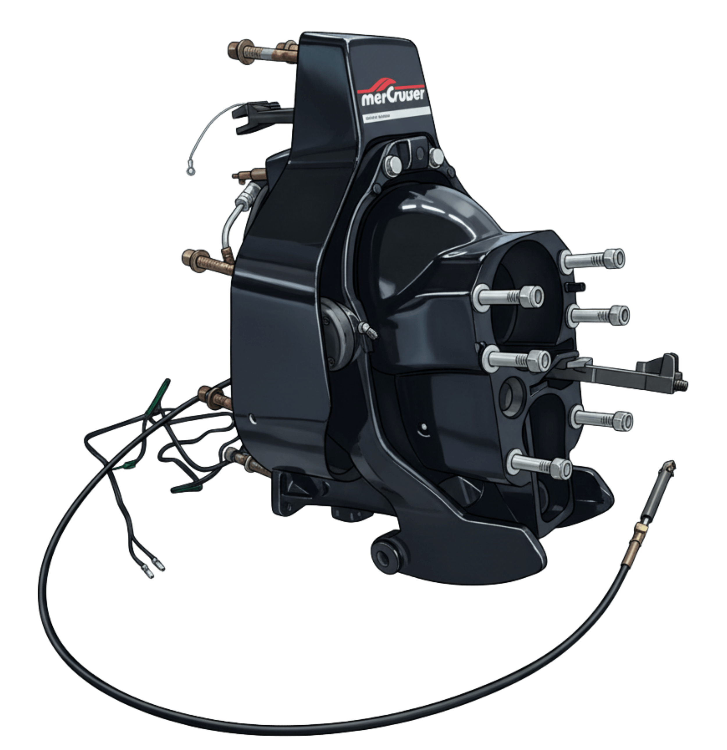 MerCruiser Alpha One Gen 2 Transom Assembly