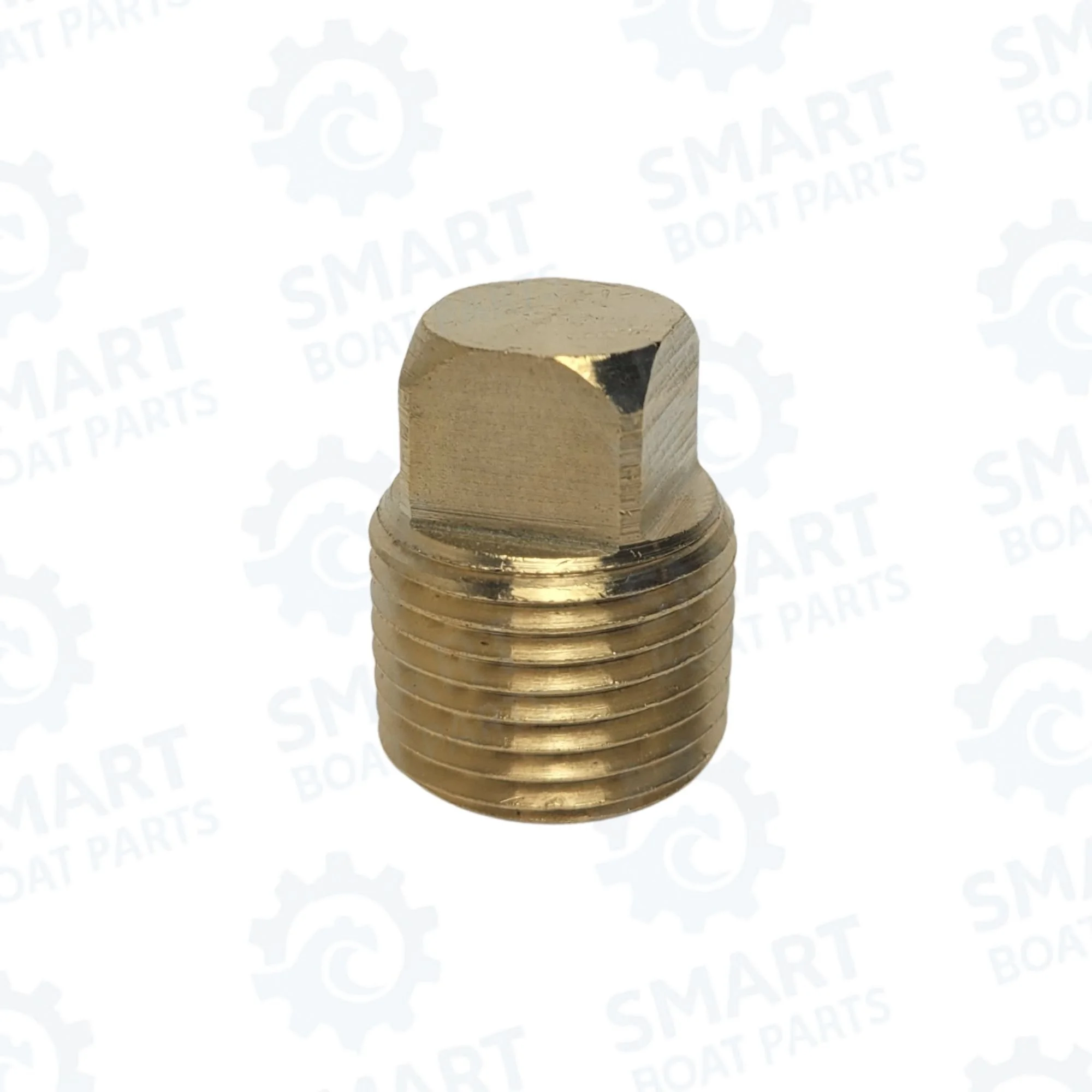 Brass Garboard 1/2" Transom Drain Plug