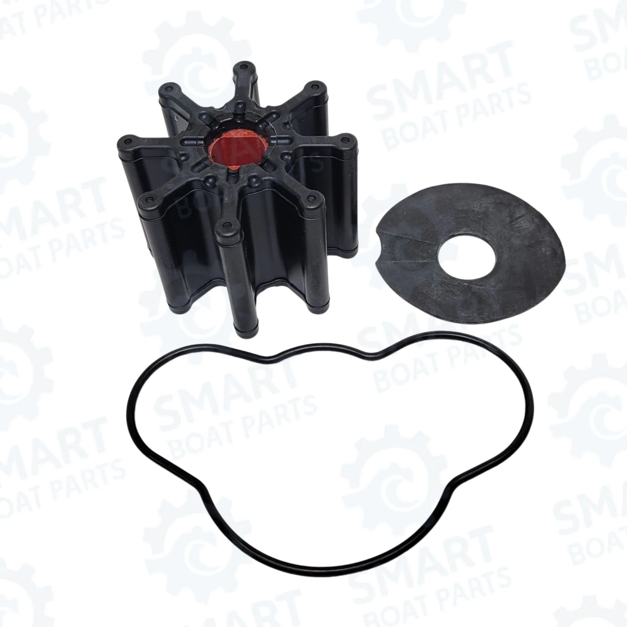 Brass Housing Sea Water Pump Impeller Kit + Wear Plate, 88M0137219