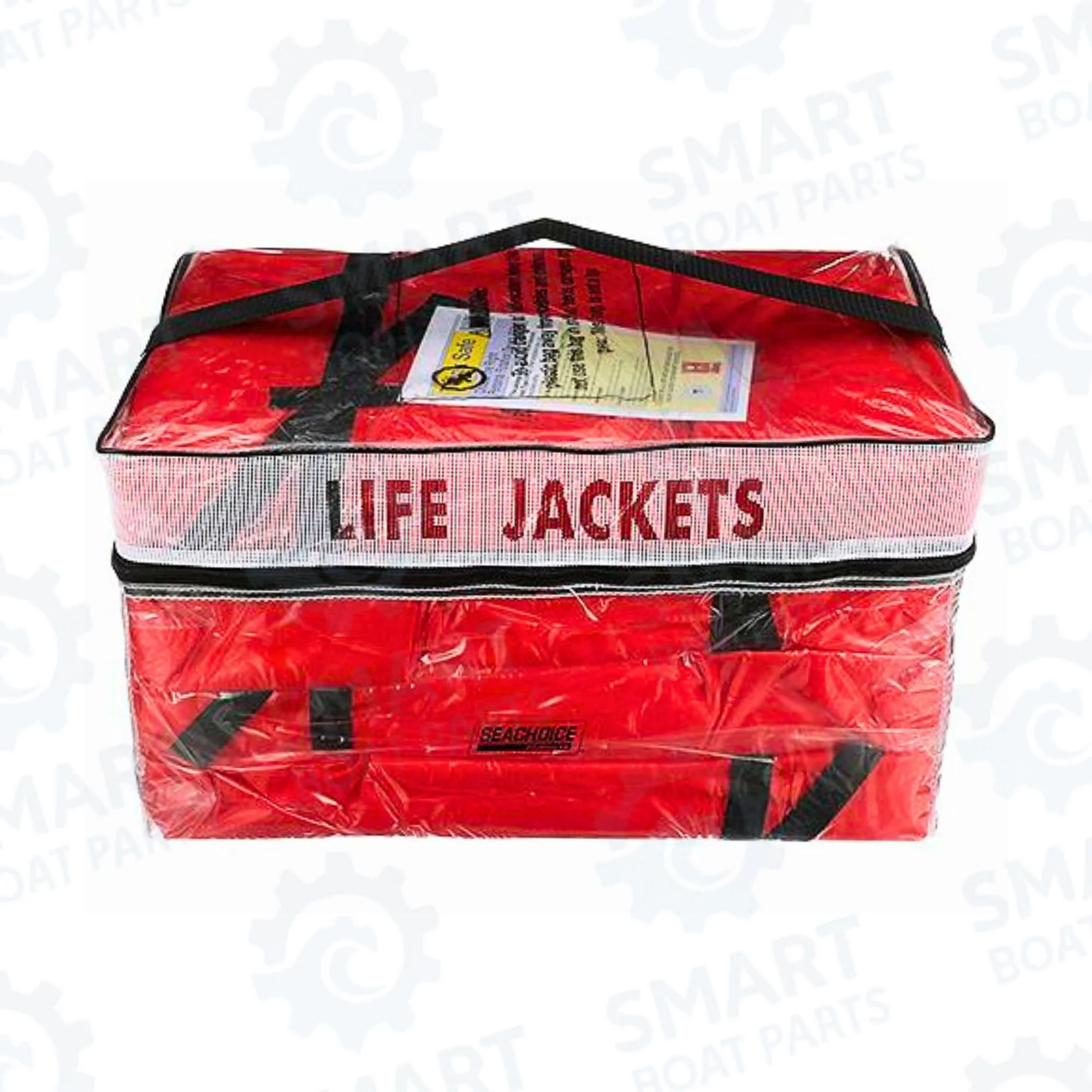 Seachoice 4-Pack Adult Universal Type II USCGA Life Vests w/ Bag