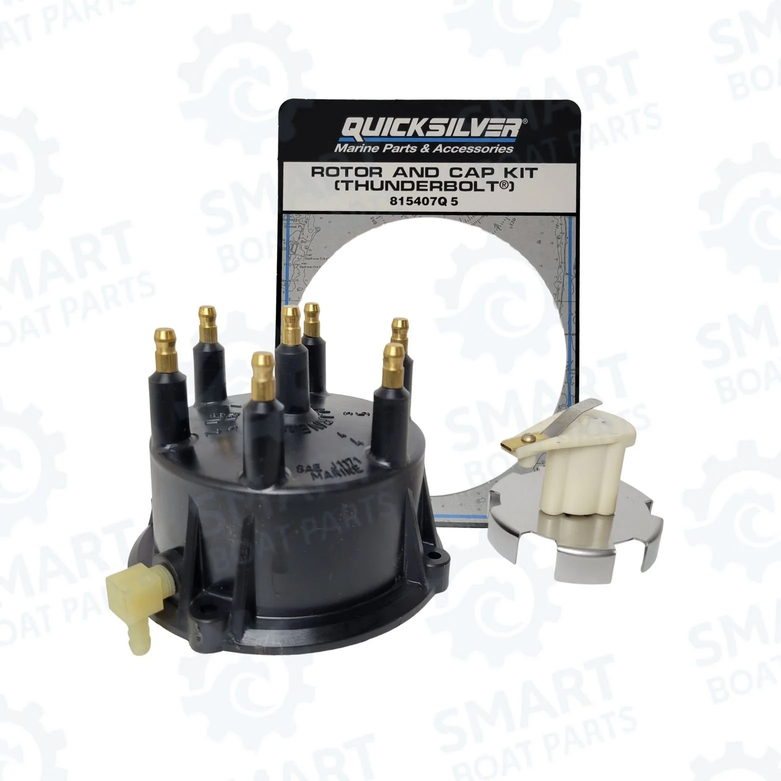 V6 Distributor Cap & Rotor Kit (Thunderbolt IV/V) 815407Q5 Quicksilver