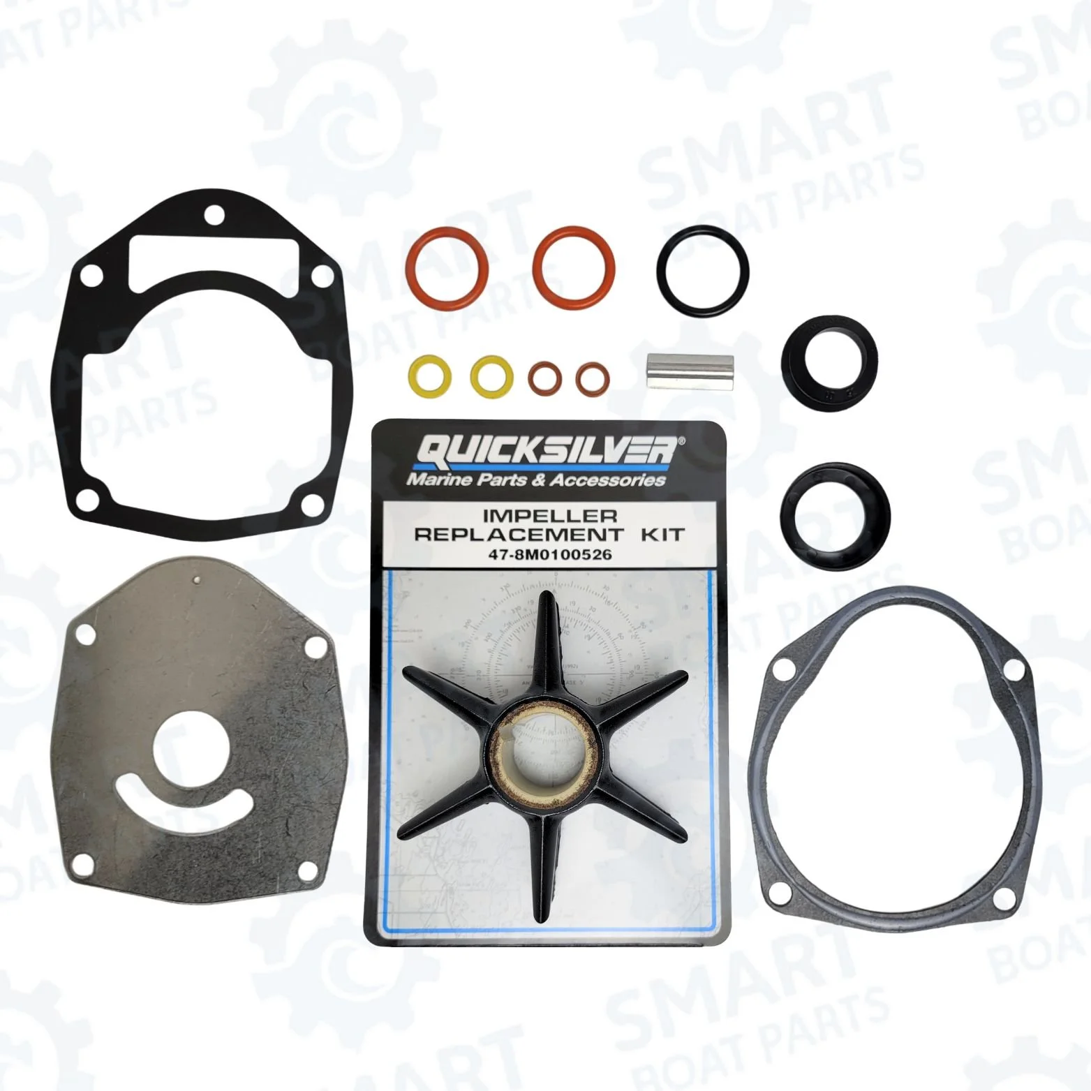 Water Pump Repair Kit 47-8M0100526 Quicksilver