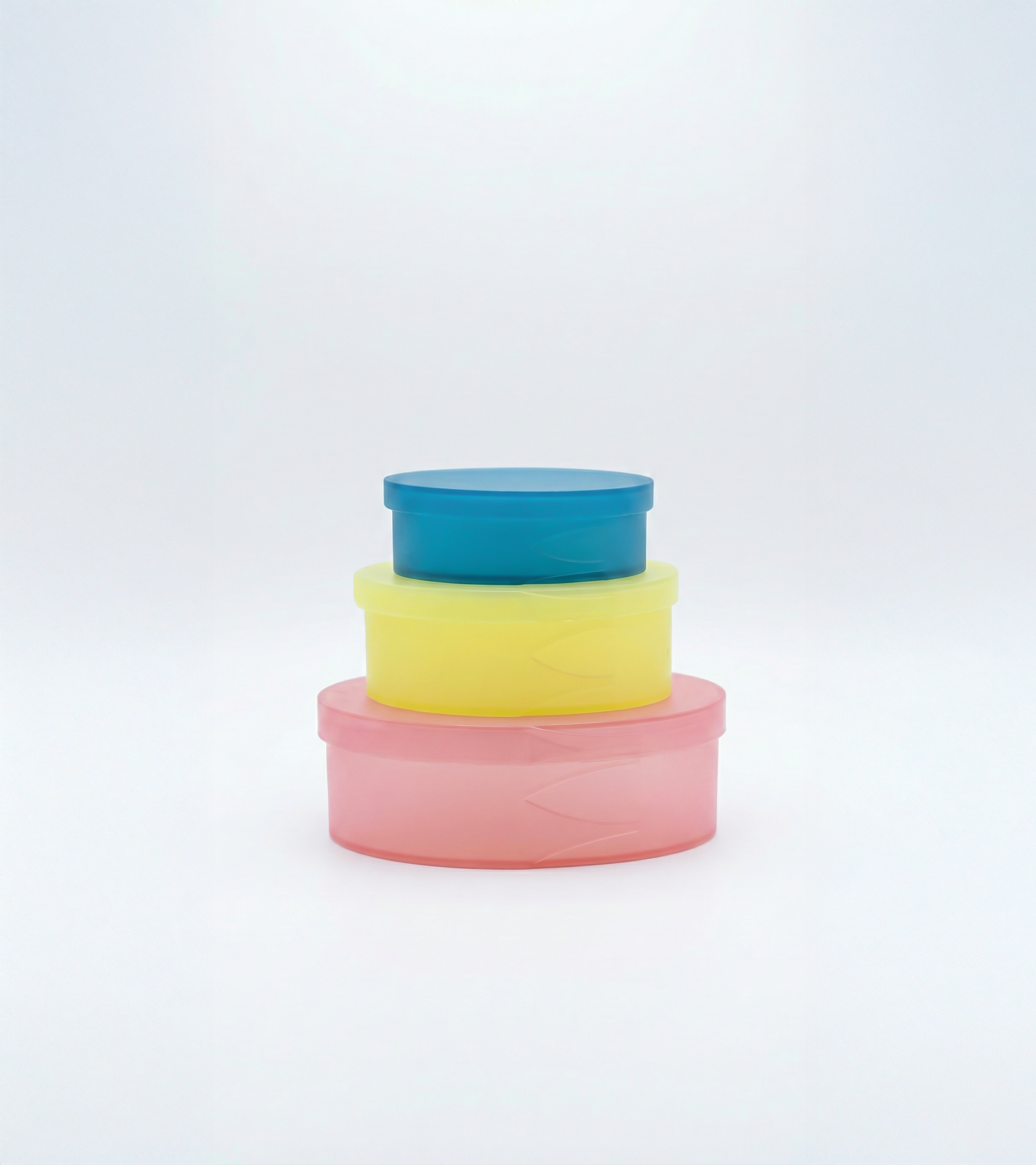 Oval Box Stack of Three