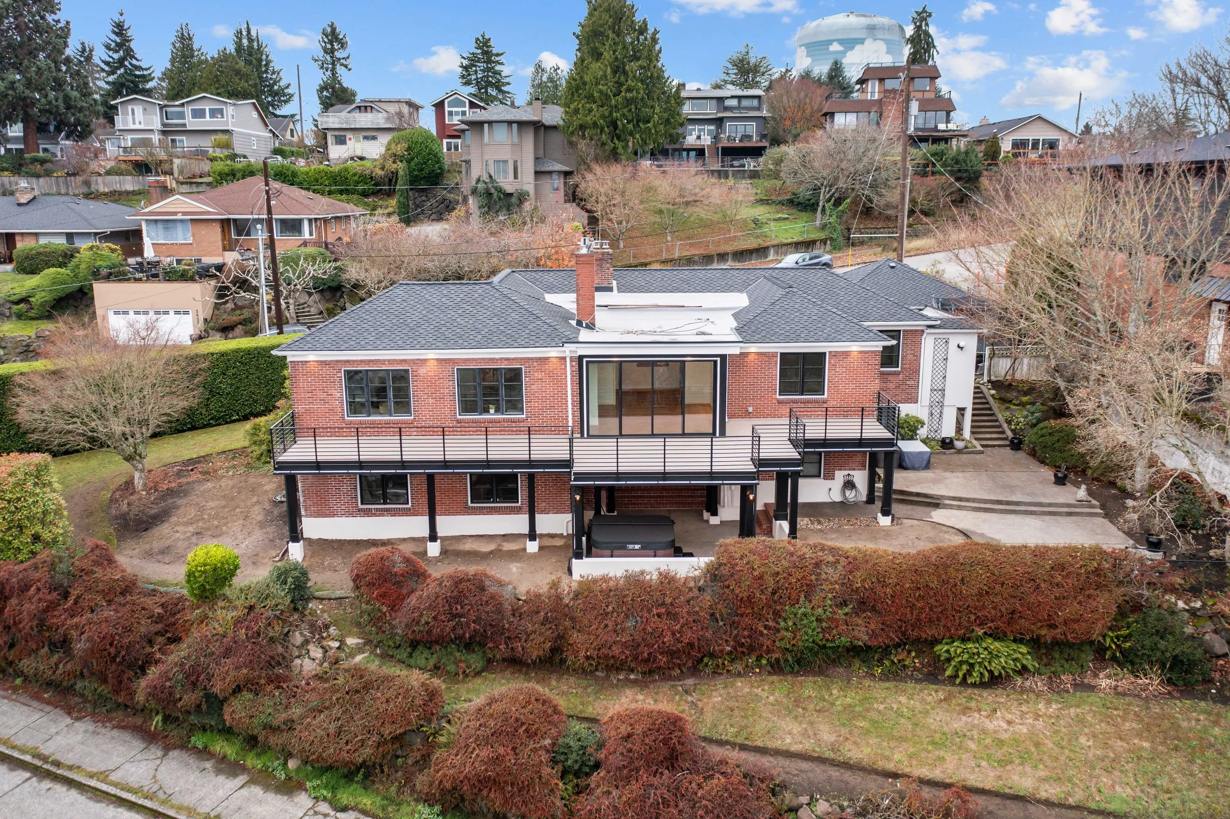 West Seattle Deck, Sunroom and Exterior Remodel