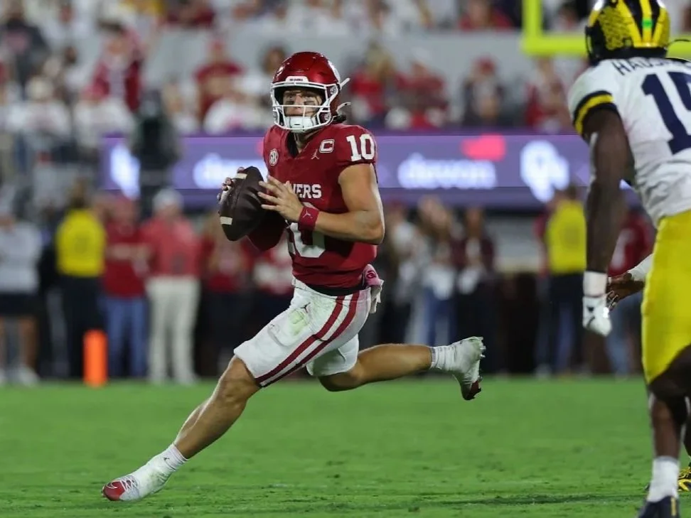John Mateer, QB vs #15 Michigan 2025